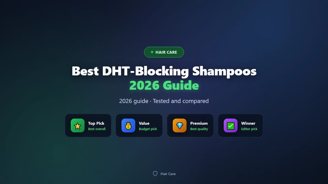 Best DHT-Blocking Shampoos of 2026: Do They Work?