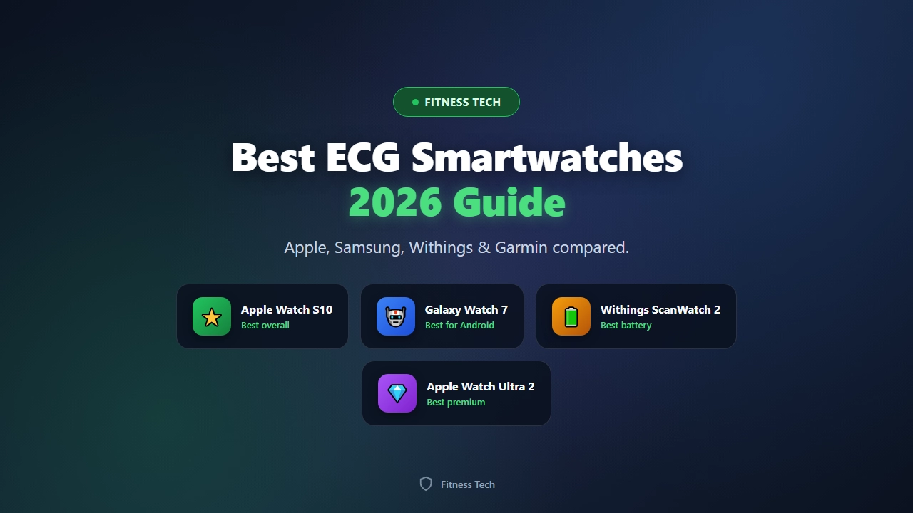 Best ECG Smartwatches (Heart Health Features)