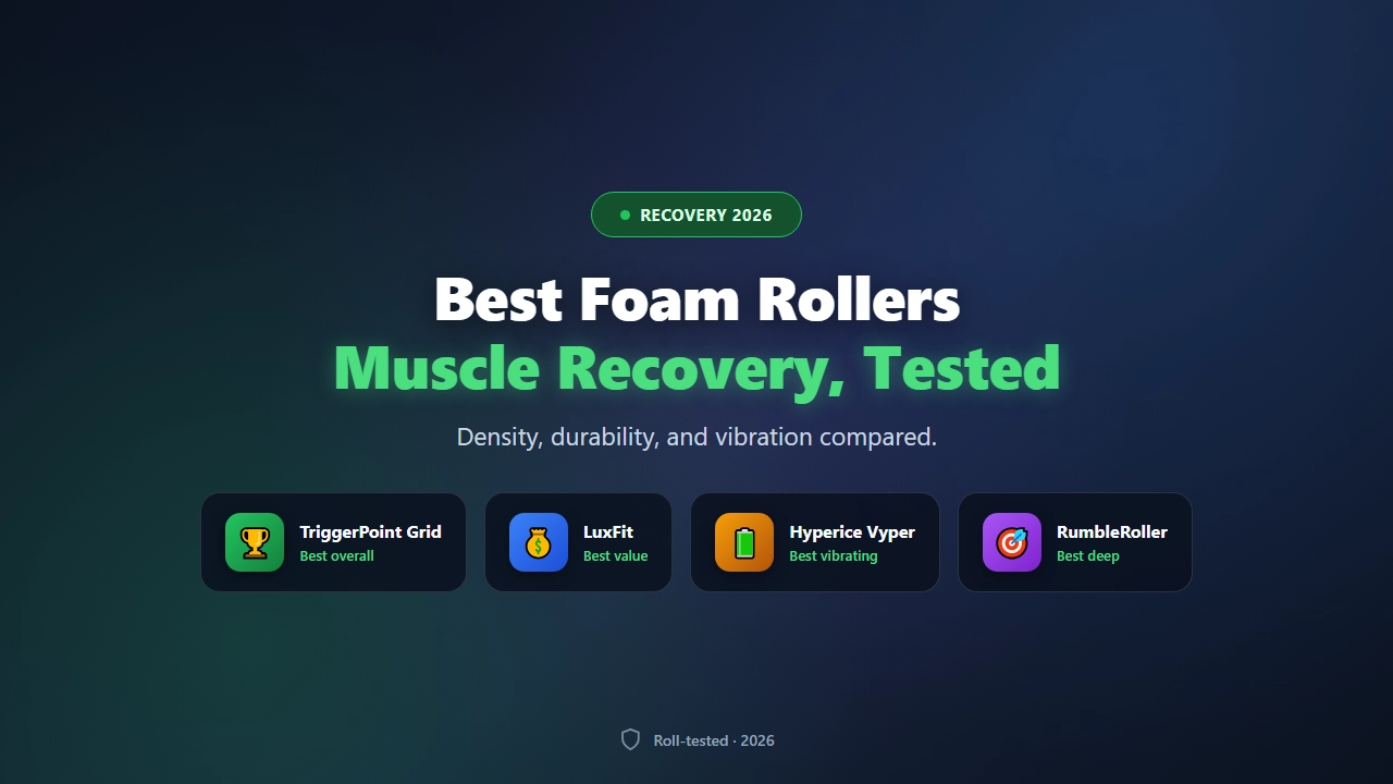 Best Foam Rollers of 2026 for Muscle Recovery
