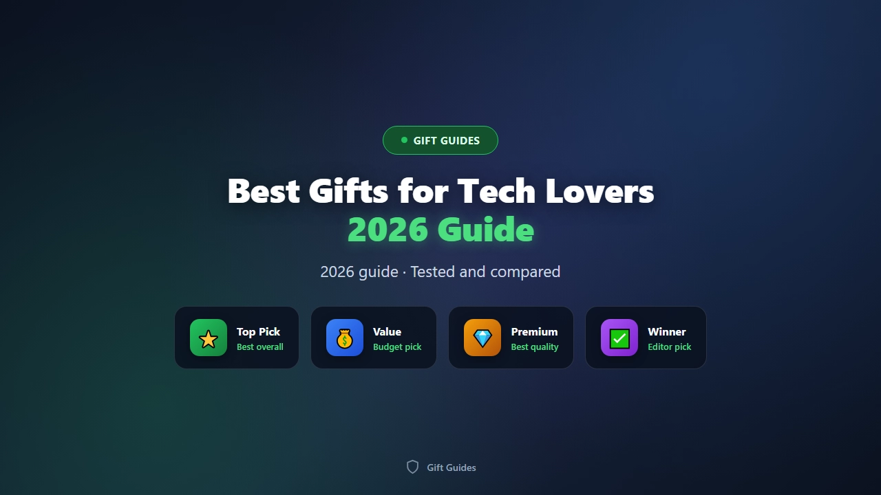 Best Gifts for Tech Lovers of 2026
