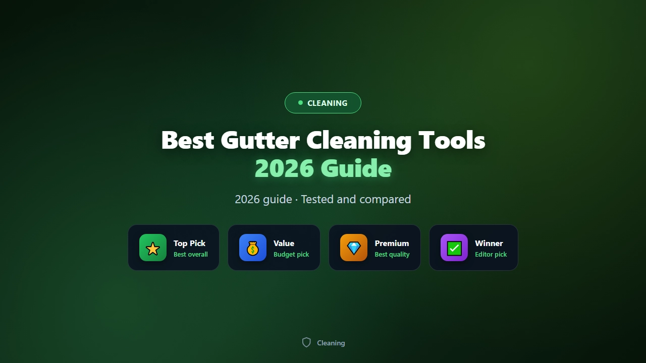 Best Gutter Cleaning Tools of 2026 From the Ground