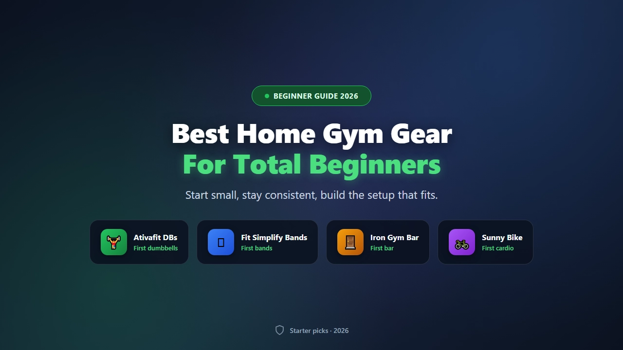 Best Home Gym Equipment for Beginners