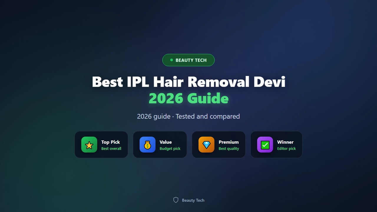 Best IPL Hair Removal Devices of 2026 (At-Home Laser)
