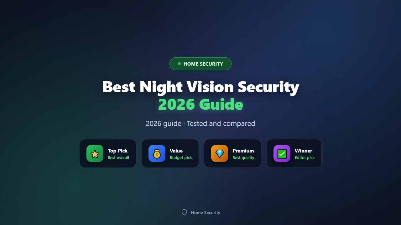Best Night Vision Security Cameras of 2026 (Color Night Vision)