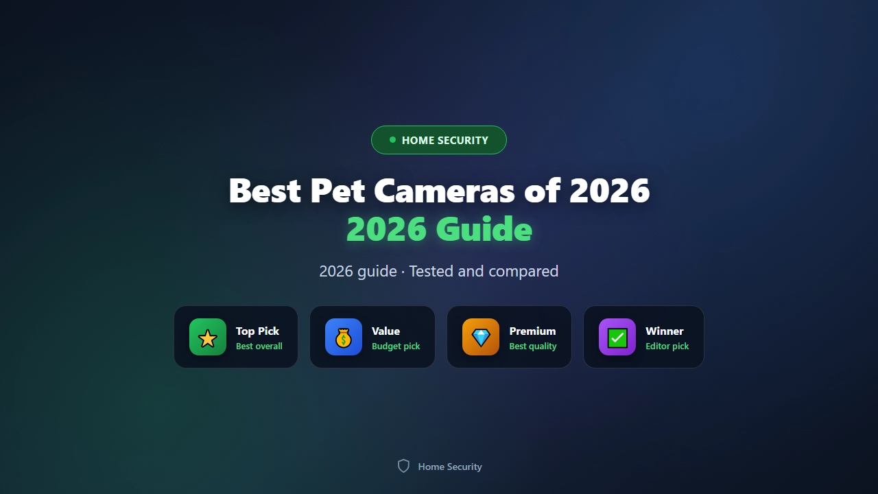 Best Pet Cameras of 2026: Watch and Interact with Your Pets