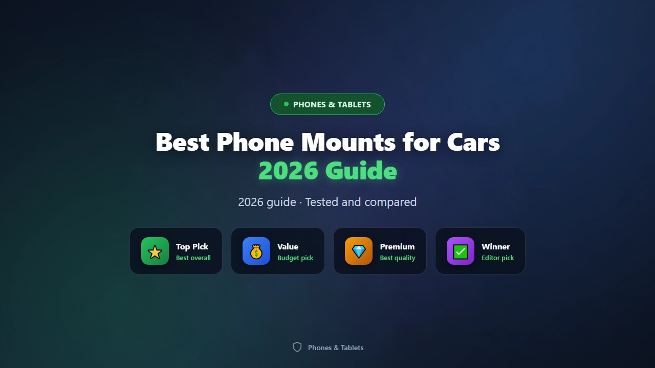 Best Phone Mounts for Cars of 2026