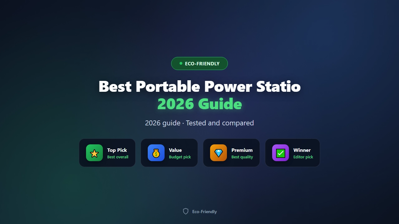 Best Portable Power Stations of 2026 (Camping and Blackouts)