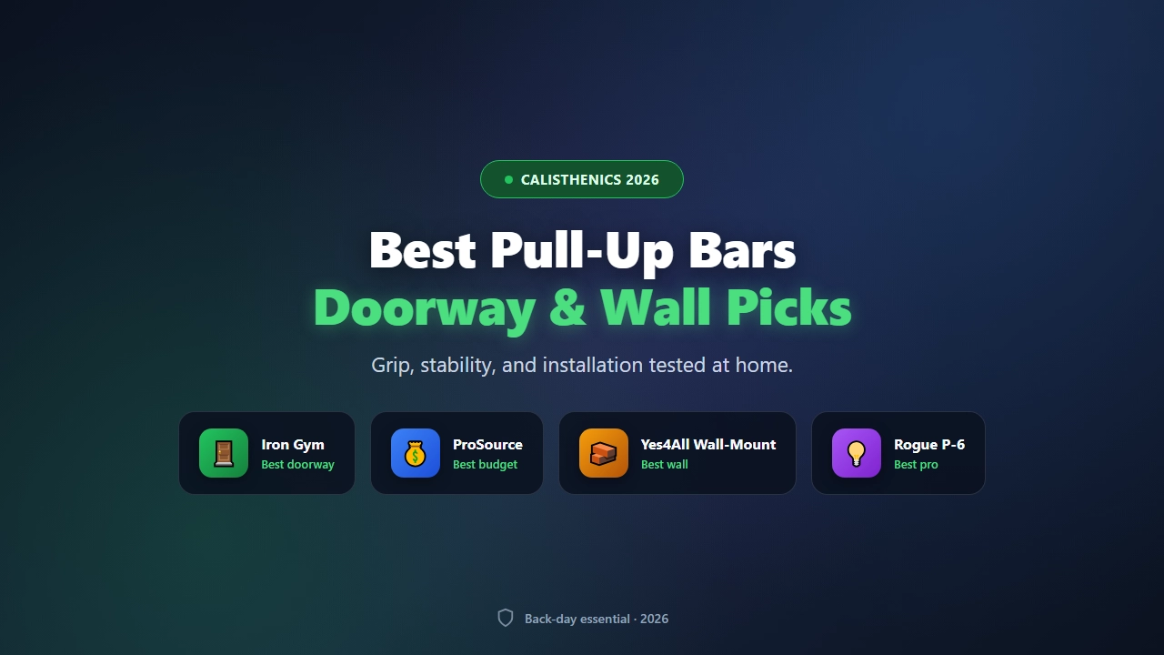 Best Pull-Up Bars for Doorways and Walls