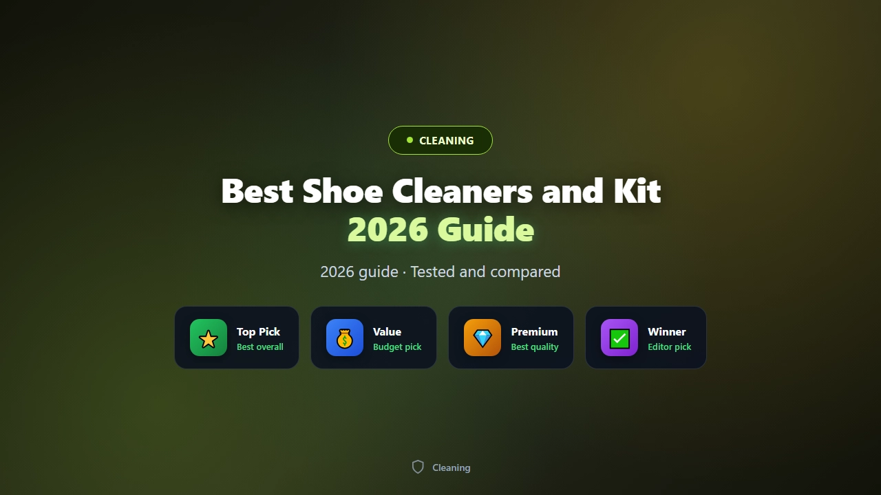 Best Shoe Cleaners and Kits of 2026 for White Sneakers
