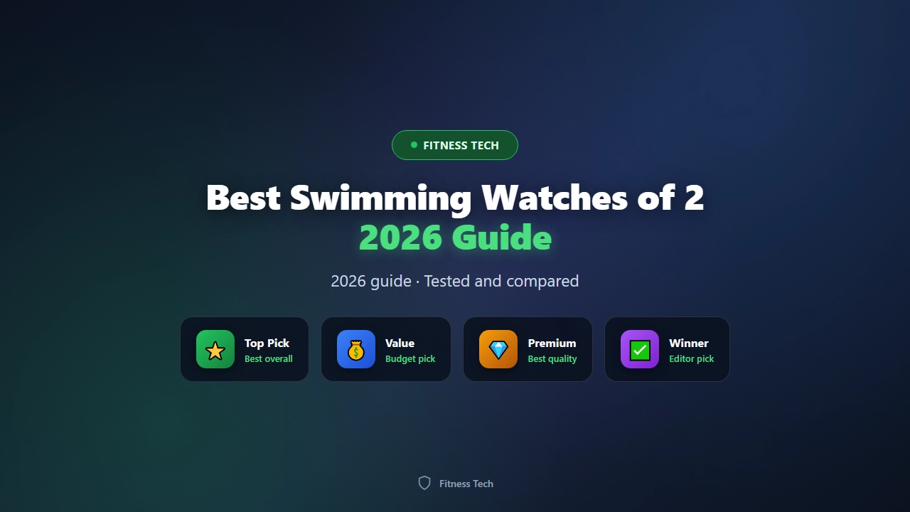 Best Swimming Watches of 2026 (Waterproof Trackers)