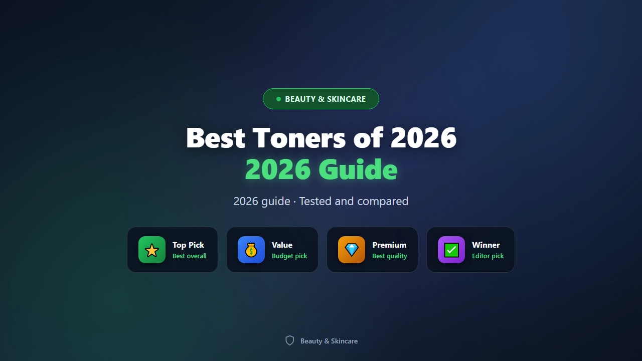 Best Toners of 2026 (Hydrating and Exfoliating Picks)
