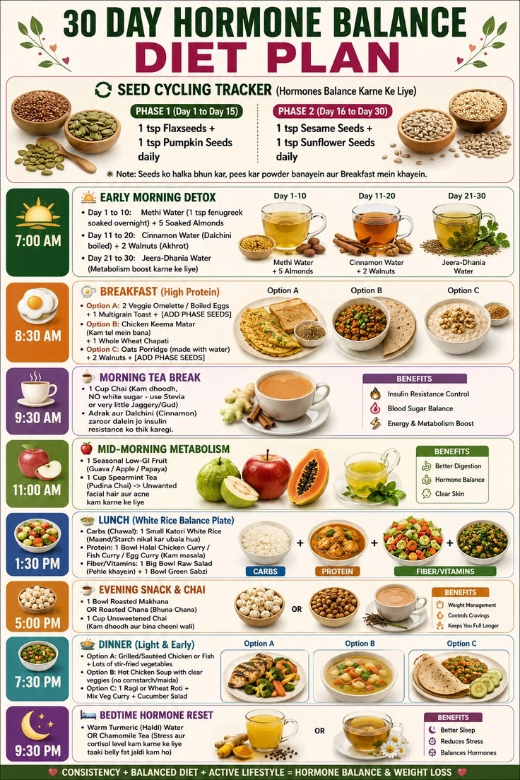 Healthy Weight Loss And Hormonal Imbalance Diet Plan The Importance of Diet for Hormone Type 6