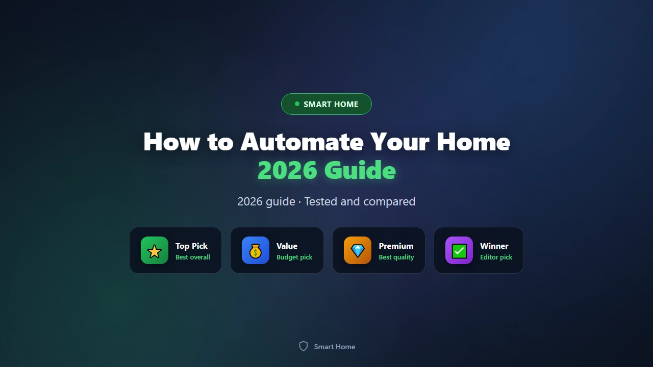 How to Automate Your Home: 15 Smart Automation Ideas