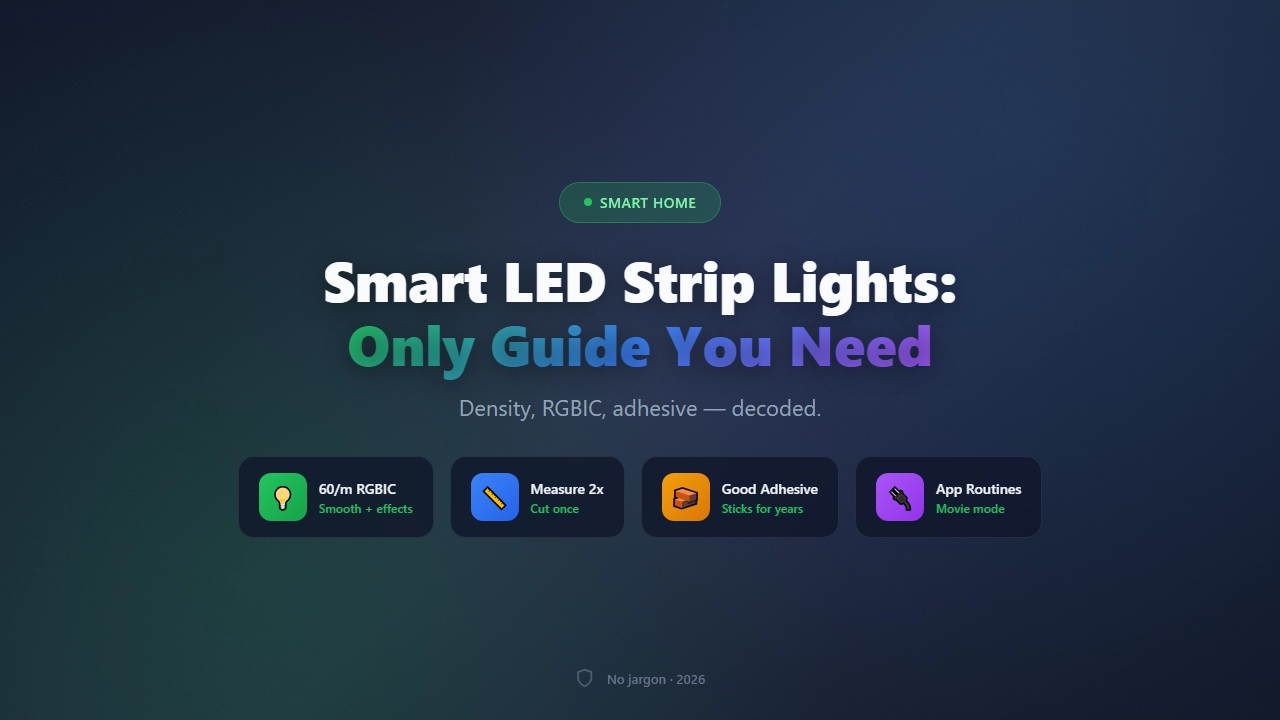 Smart LED Strip Lights: The Only Buying Guide You Need