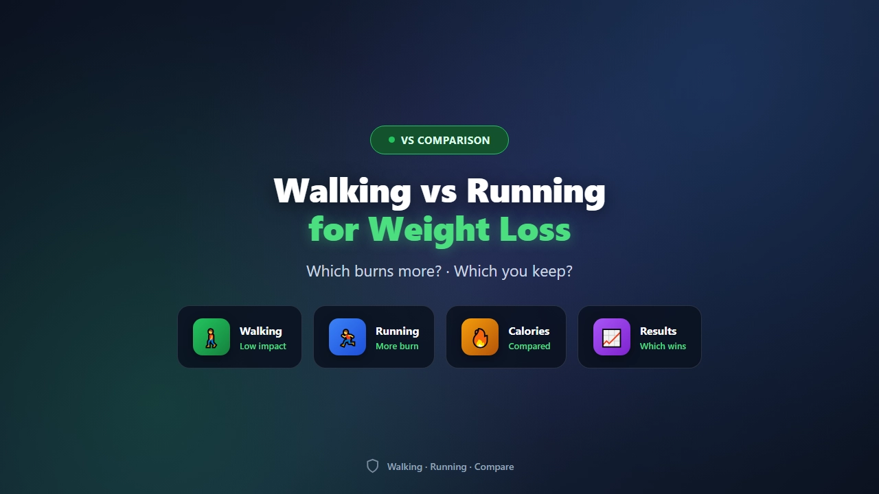 Walking vs Running: Which Is Better for Weight Loss?