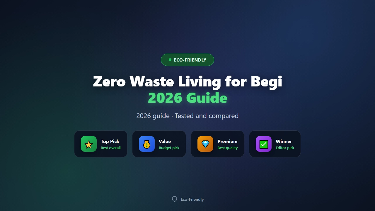 Zero Waste Living for Beginners (2026 Complete Guide)