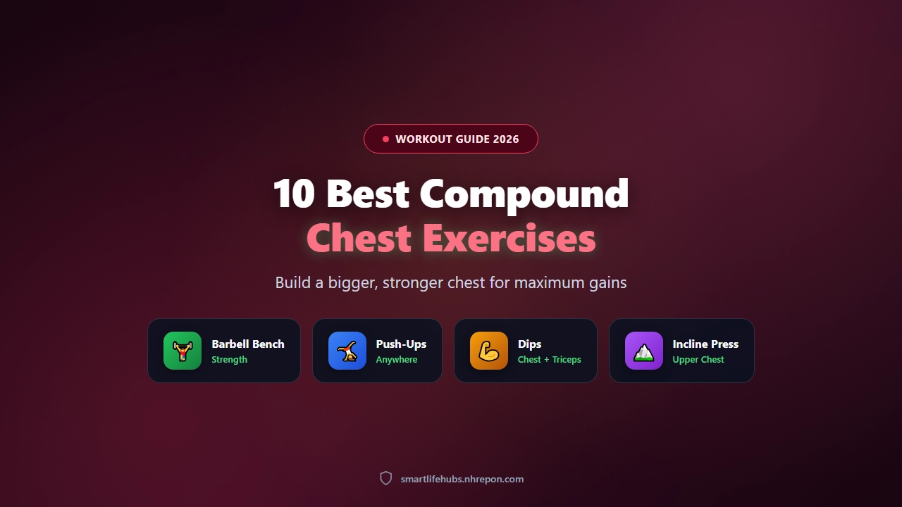 10 Best Compound Chest Exercises for Maximum Gains