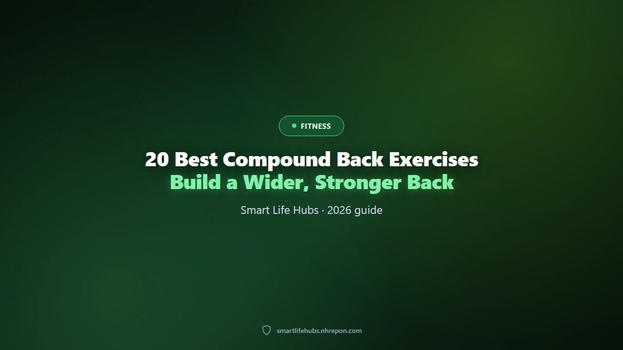20 Best Compound Back Exercises: Build Wider & Stronger Back