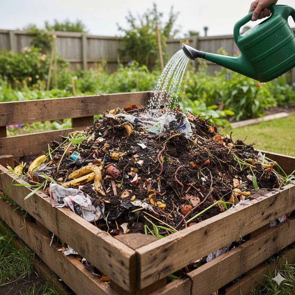 DIY Compost from Kitchen Waste