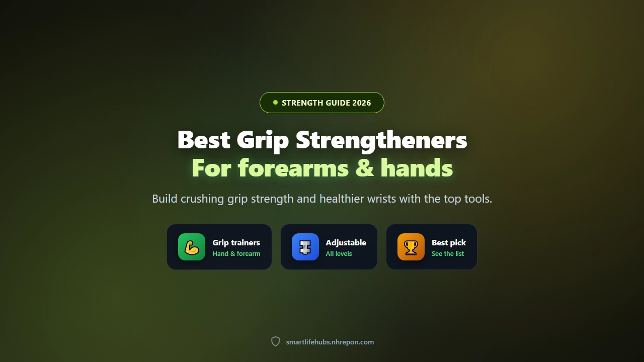 Best Grip Strengtheners for Forearm and Hand Strength