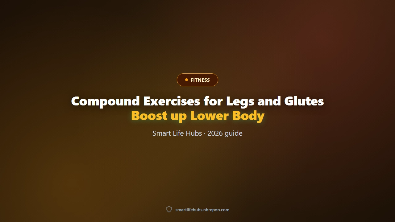 Compound Exercises for Legs and Glutes: Boost up Lower Body