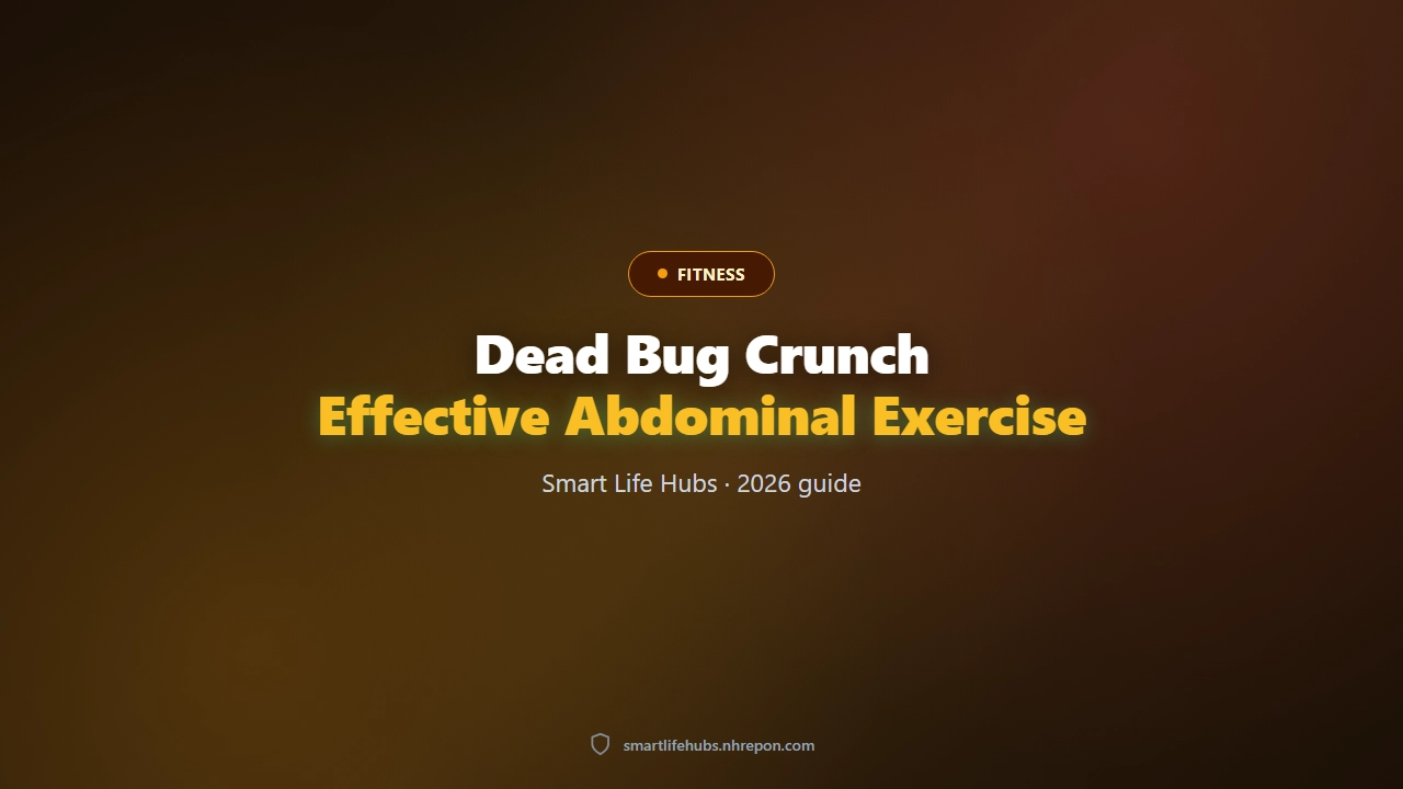 Dead Bug Crunch: Effective Abdominal Exercise