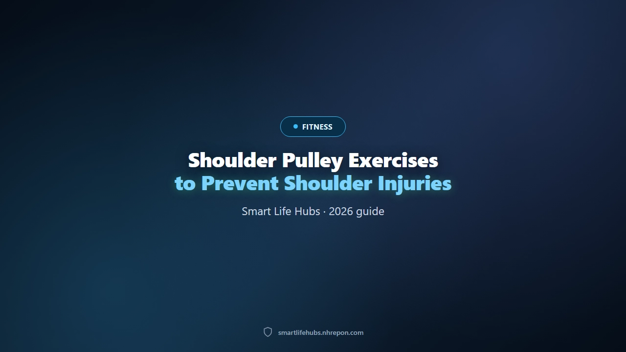 Shoulder Pulley Exercises to Prevent Shoulder Injuries